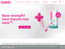 Tablet Screenshot of nasic.de