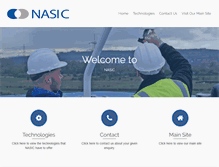 Tablet Screenshot of nasic.co.uk